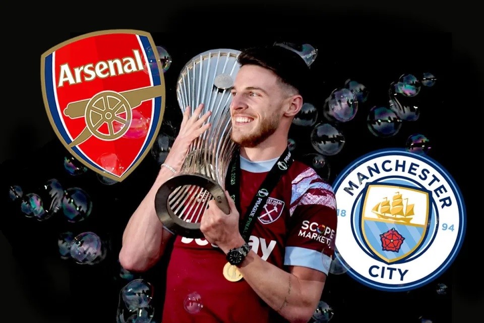 Arsenal đề nghị hỏi mua, Man City nghiêm túc xem xét ký Declan Rice