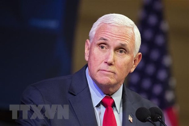 Cựu Phó Tổng thống Mỹ Mike Pence. Ảnh: AFP/TTXVN