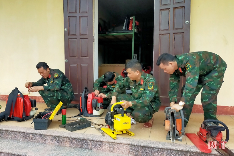 Các đơn vị bộ đội ở Hà Tĩnh chú trọng giảm nguy cơ cháy, nổ