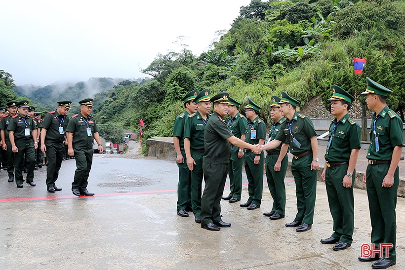 Chương trình giao lưu sĩ quan trẻ Biên phòng Việt Nam - Lào bắt đầu tại Hà Tĩnh