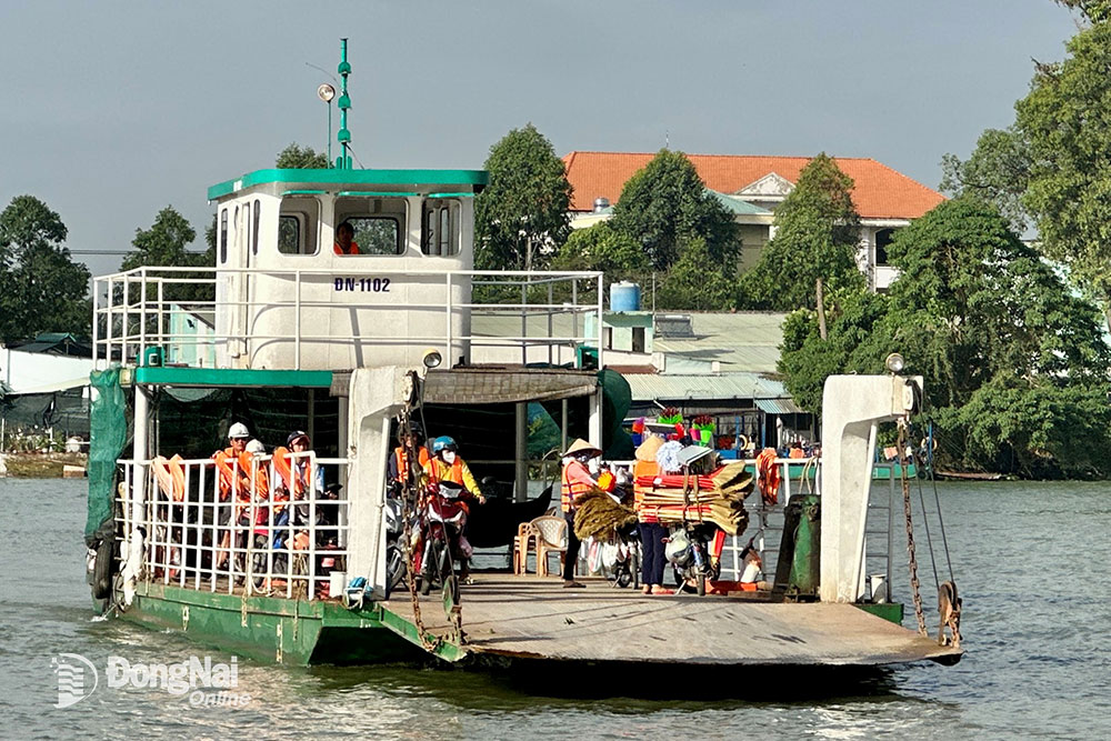 Đò Xóm Lá (P.Bửu Long) là phương tiện để người dân P.Bửu Long đi qua P.Tân Hạnh (TP.Biên Hòa) trong nhiều năm qua đã ngưng hoạt động từ ngày 31-5. Ảnh: M.Thành