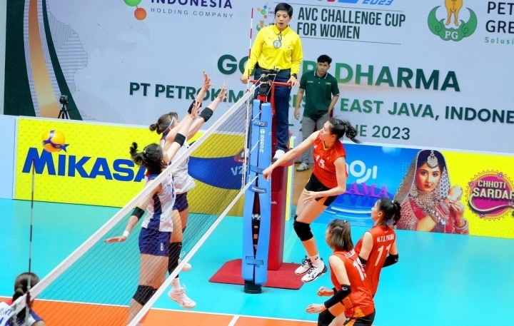 Đội tuyển Việt Nam vào bán kết giải bóng chuyền AVC Challenge Cup - 1