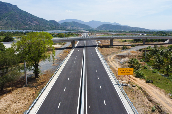 Cao tốc Nha Trang - Cam Lâm đi qua tỉnh Khánh Hòa. Ảnh: Bùi Toàn