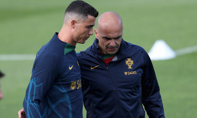 Martinez đánh giá Ronaldo vẫn là cầu thủ quan trọng với Bồ Đào Nha. Ảnh: Imago