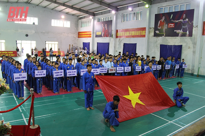 Khởi tranh Giải Vovinam TP Thanh Hóa mở rộng