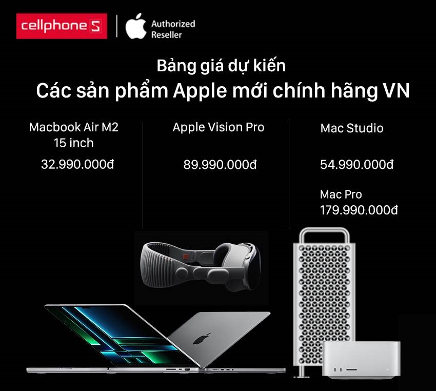 kinh thuc te ao apple vision pro co gia du kien tai viet nam 90 trieu dong khong ky vong doanh so hinh 1