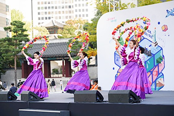 Một tiết mục biểu diễn tại Seoul Friendship Festival 2022