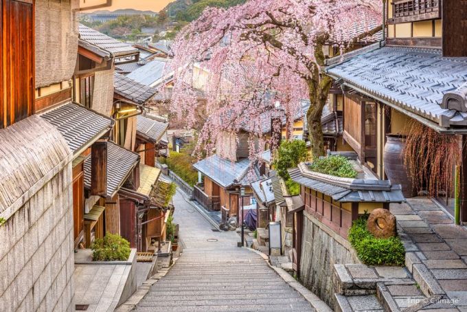 Một khu phố ở Kyoto. Ảnh: Trip.com