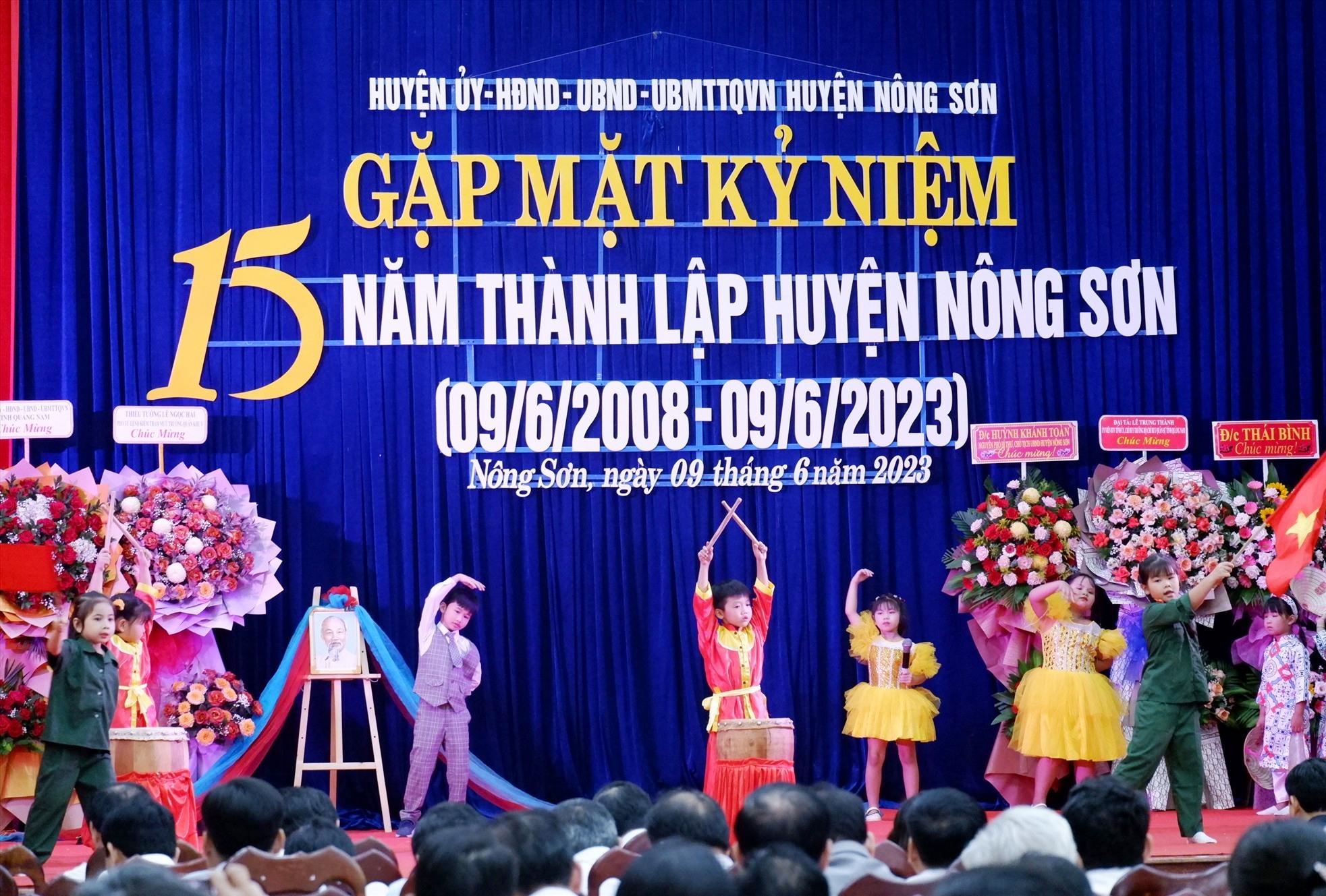 Năm 2023, huyện Nông Sơn vừa tròn 15 năm thành lập huyện. Ảnh: X.H