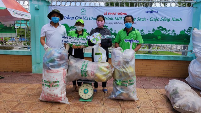 Hoạt động thu gom bao bì thuốc BVTV diễn ra tại Cần Thơ