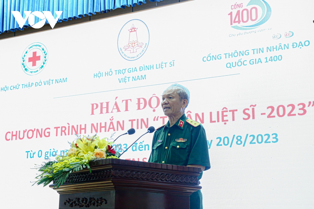 Phát động chương trình nhắn tin “Tri ân liệt sỹ 2023”