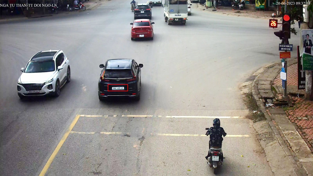 Bắc Giang, thông qua, hệ thống, camera, giám sát, giao thông, Công an, vi phạm, an toàn