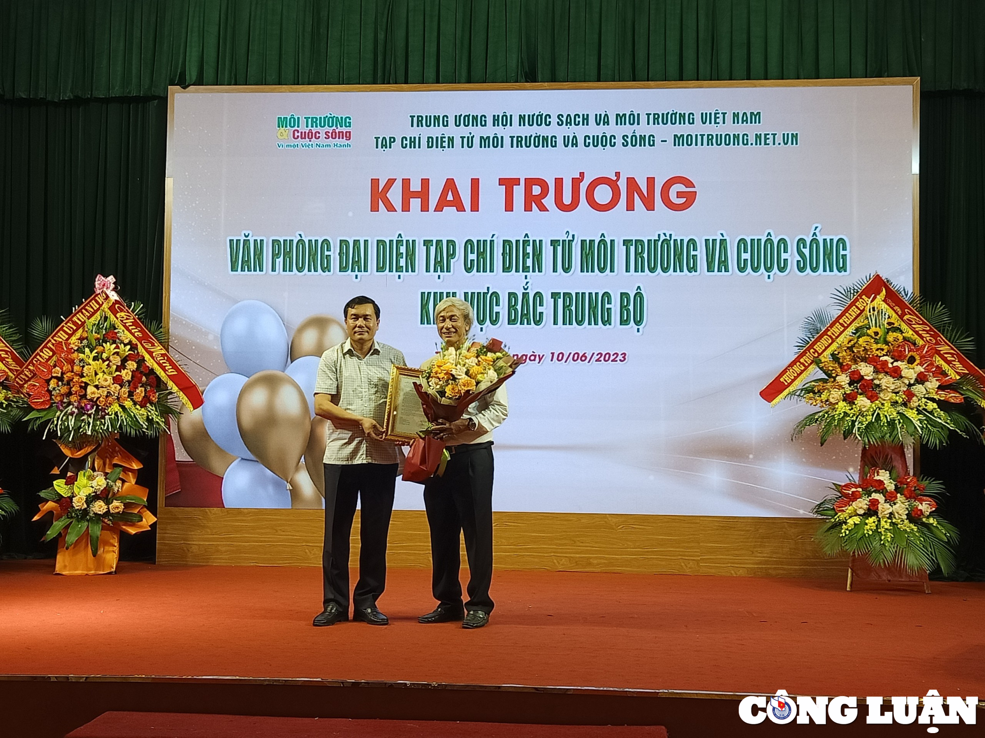 tap chi dien tu moi truong va cuoc song thanh lap van phong dai dien khu vuc bac trung bo tai thanh hoa hinh 1