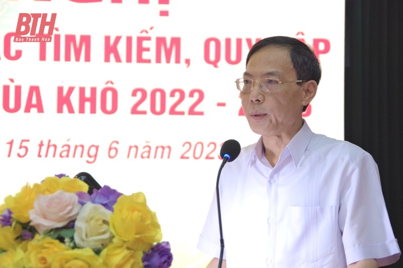 Tổng kết công tác tìm kiếm, quy tập hài cốt liệt sĩ mùa khô 2022-2023