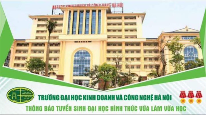 Trường ĐH Kinh doanh & Công nghệ Hà Nội tuyển sinh hệ vừa làm vừa học năm 2023 - 1