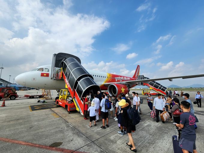 Hãng mở bán voucher với nhiều ưu đãi, thêm cơ hội tiết kiệm chi phí khi bay. Ảnh: Vietjet