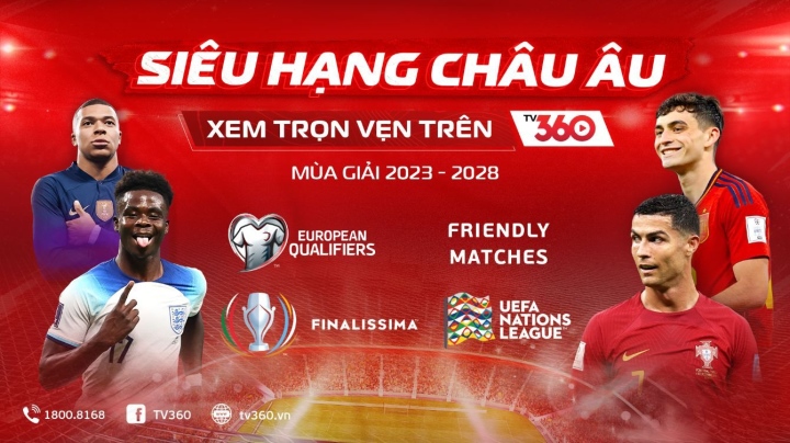 Viettel công bố bản quyền các giải đấu cấp đội tuyển thuộc UEFA - 1