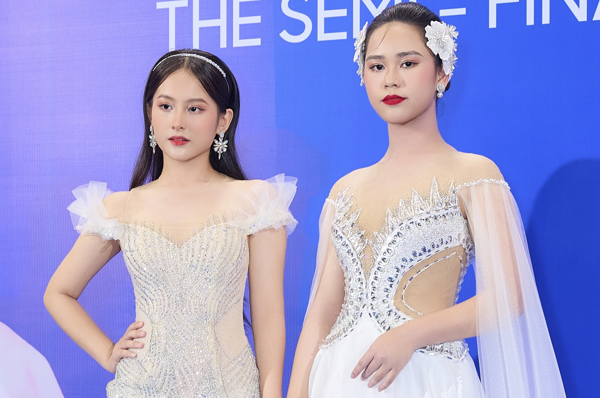 Hoa hậu nhí Bella Vũ nổi bật trên thảm đỏ chung khảo Miss World Vietnam 2023