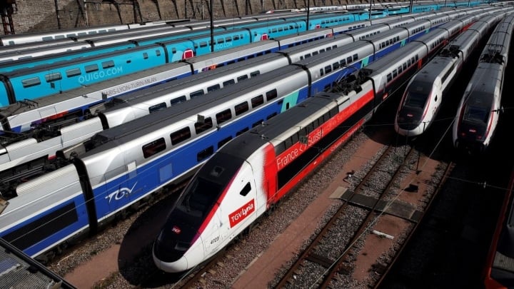 Tàu TGV của Pháp. (Ảnh: CNN)