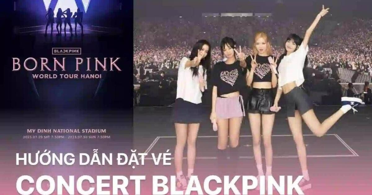 ハノイでの BlackPink のコンサートを見るために「チケットを探す」方法の詳細な手順 - Vietnam.vn