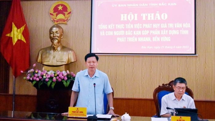 Hội thảo phát huy giá trị văn hóa và con người Bắc Kạn ảnh 2