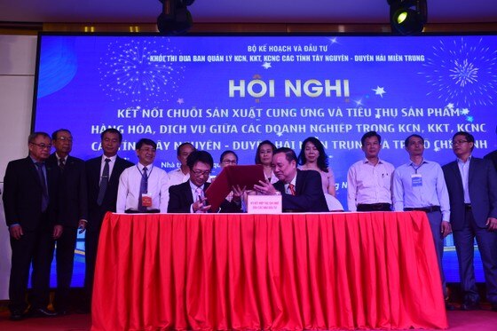 Doanh nghiệp các tỉnh Tây nguyên, Duyên hải miền Trung và TPHCM ký kết biên bản ghi nhớ ảnh 4