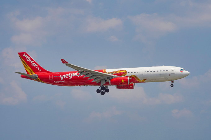 Tàu bay Vietjet. Ảnh: XIN TÊN NGƯỜI CHỤP