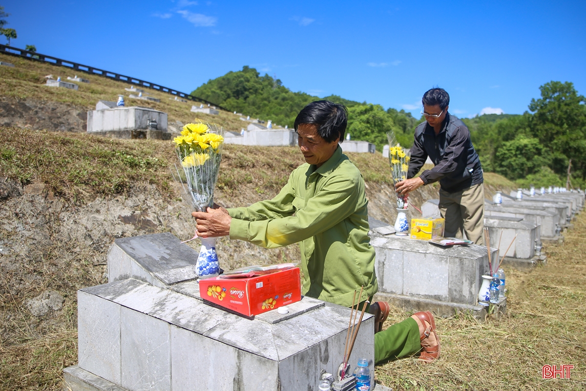 Tháng 7 tri ân, thăm Nghĩa trang Liệt sỹ Nầm