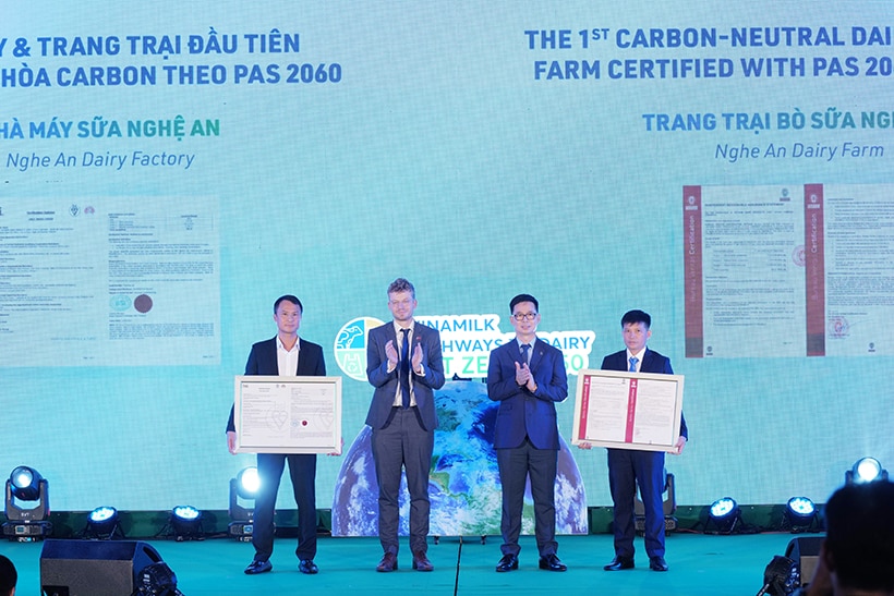 Vinamilk tiên phong trong việc hướng đến Net Zero