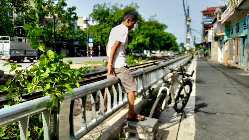 đường sắt, mất an toàn, TP Bắc Giang, Bắc Giang