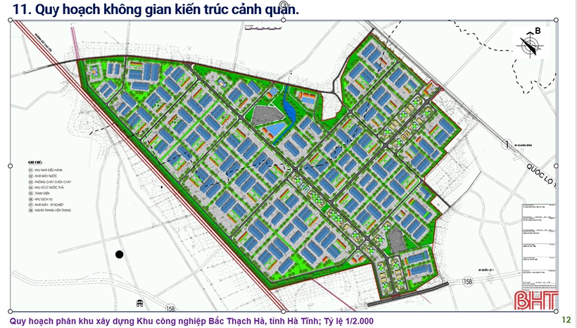 Công bố đồ án Quy hoạch phân khu xây dựng Khu công nghiệp Bắc Thạch Hà