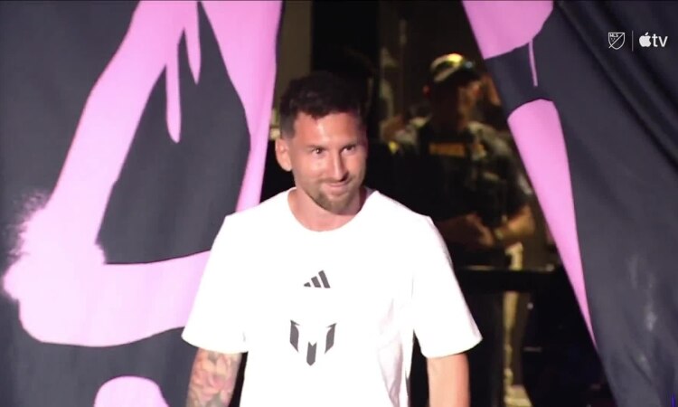 Inter Miami ra mắt Messi