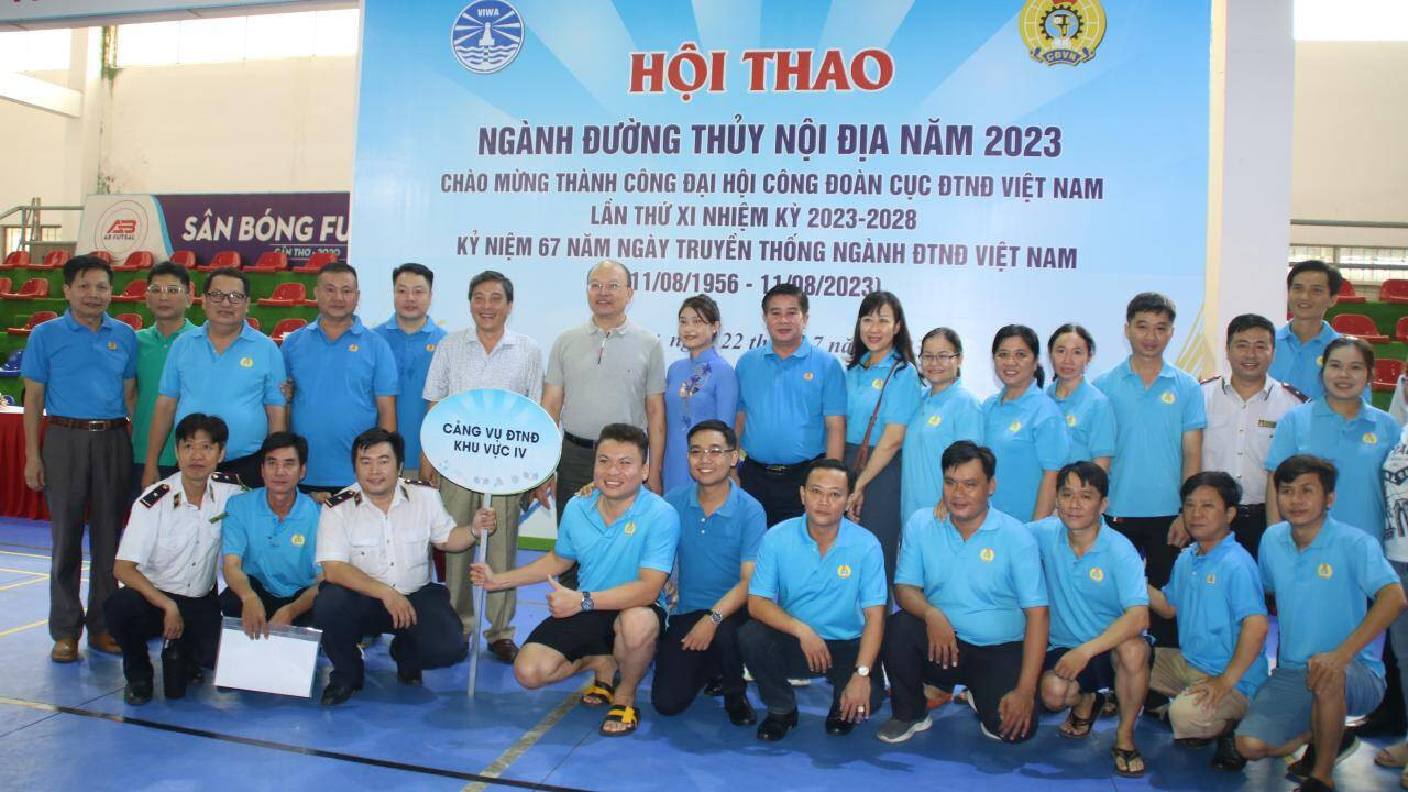 sôi nổi hội thao ngành đường thủy nội địa việt nam