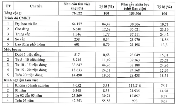 84% người tìm việc là cử nhân, thạc sĩ, tỉ lệ chọi gắt hơn thi đại học   - 2