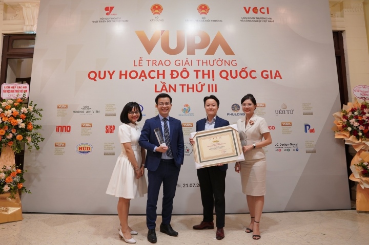 Khu du lịch Quốc tế Đồi Rồng nhận Giải Đặc biệt trong Lễ trao giải quy hoạch quốc gia - 2