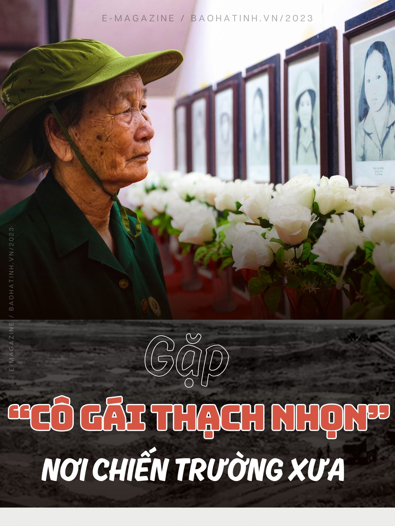 Gặp “cô gái Thạch Nhọn” nơi chiến trường xưa