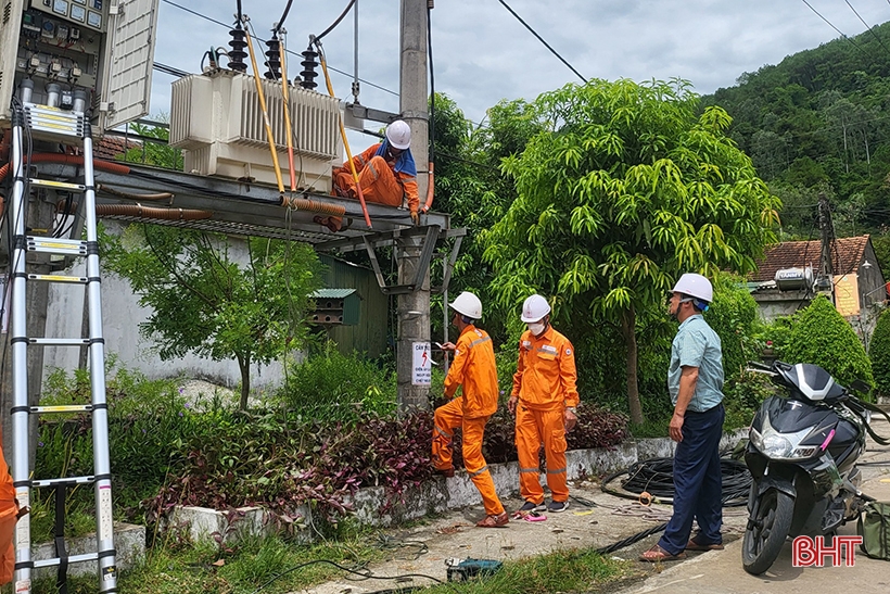 Xử lý bất cập tại trạm biến áp sau phản ánh của Báo Hà Tĩnh