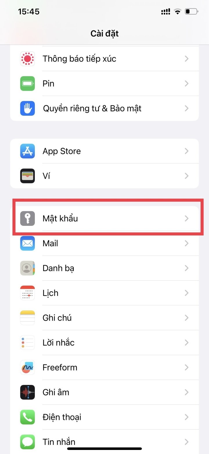 Cách xóa mật khẩu đã lưu trên iPhone - 1