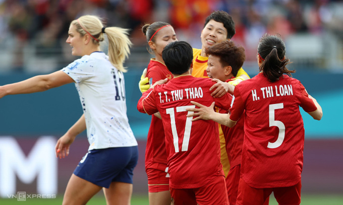 Việt Nam thua Mỹ ở trận ra quân World Cup nữ