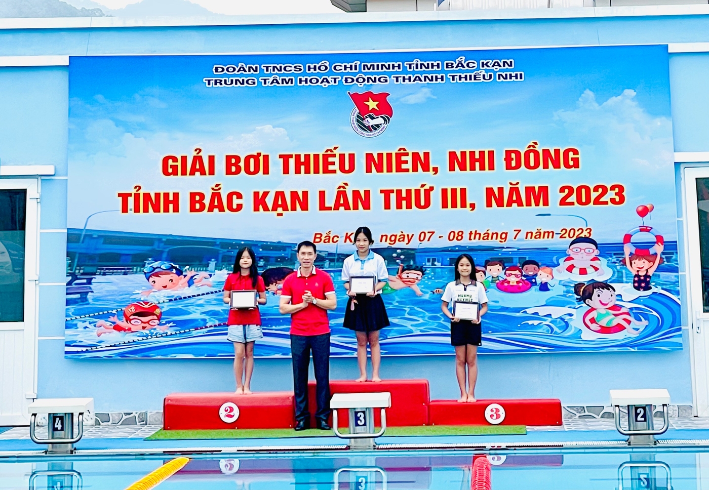 Giải bơi thiếu niên, nhi đồng tỉnh Bắc Kạn lần thứ III ảnh 2