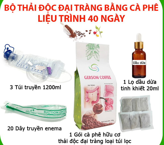 Một bộ dụng cụ và cà phê thải độc được rao bán trên mạng