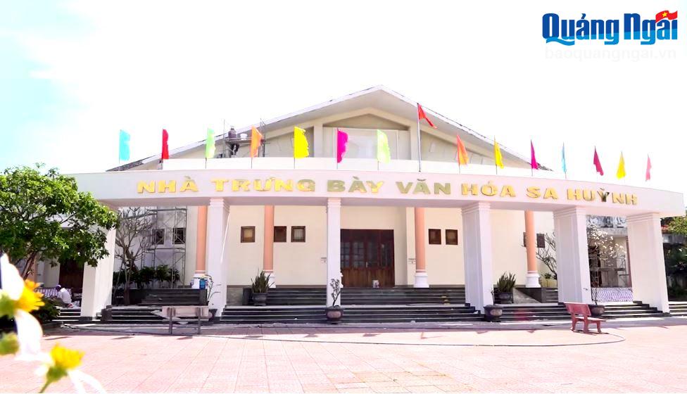 Nhà trưng bày Văn hóa Sa Huỳnh.