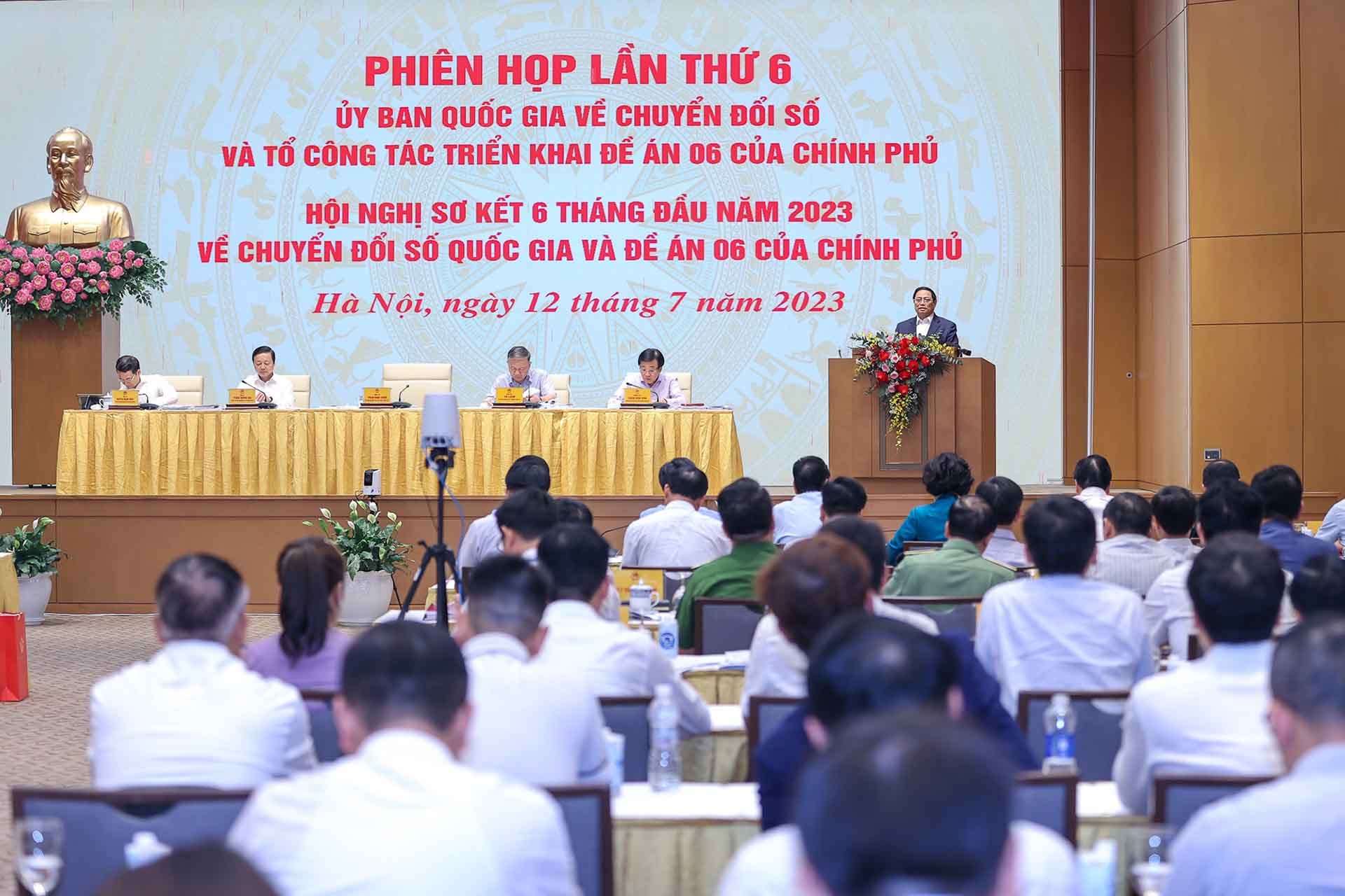 Toàn cảnh hội nghị. (Nguồn: VGP)