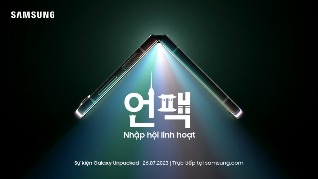 Samsung gửi thư mới Galaxy Unpack 2023 hé lộ dòng smartphone màn hình gập mới - Ảnh 1.