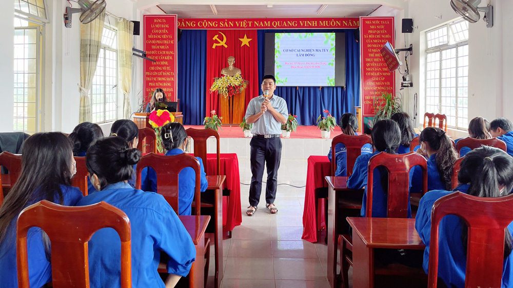 Tuyên truyền phòng chống ma túy cho đoàn viên, thanh niên