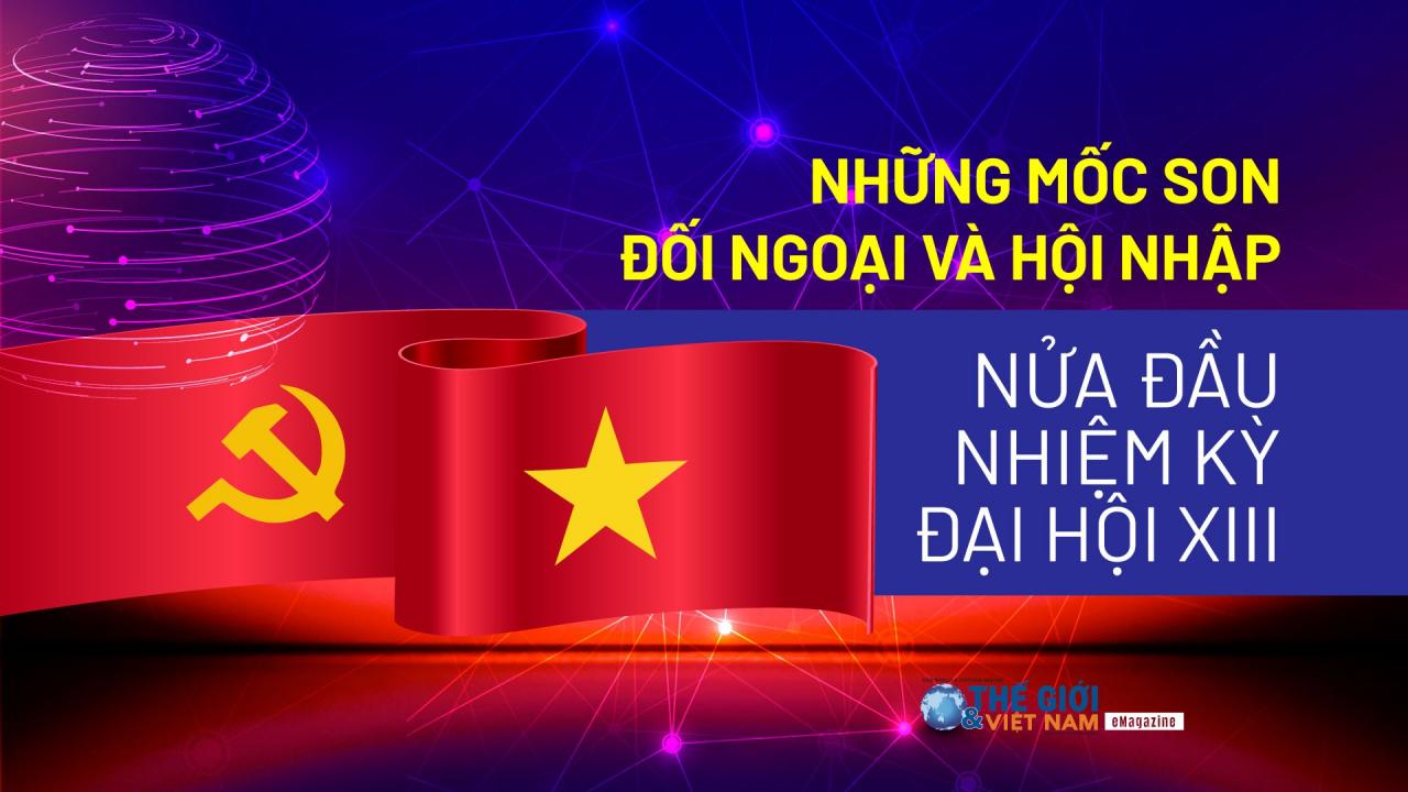 Những mốc son đối ngoại và hội nhập nửa đầu nhiệm kỳ Đại hội XIII