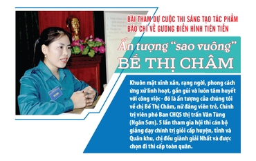 Ấn tượng “sao vuông” Bế Thị Châm