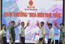 Quay thưởng “Hóa đơn may mắn” kỳ V, quý II/2023