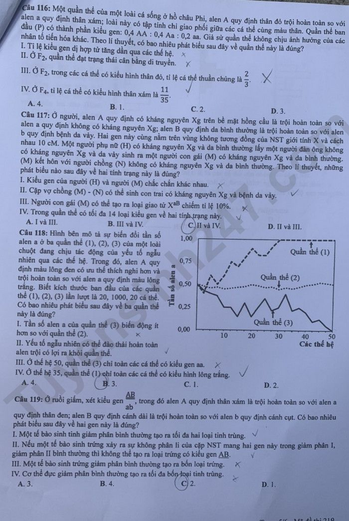 de thi tot nghiep thpt 2023 mon sinh hoc ma de 219 hinh 5