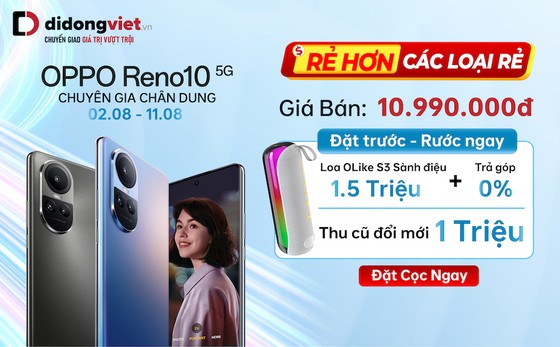 Mua OPPO Reno10, nhận quà trị giá 3,5 triệu đồng ảnh 1